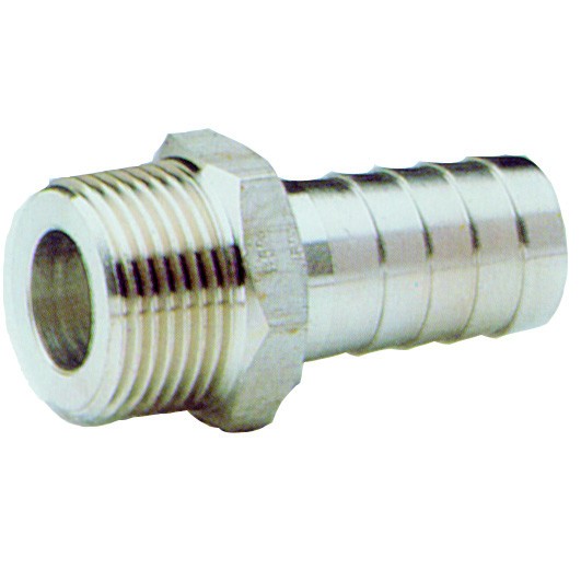 Schlauchnippel 6 mm mit 3/8" Außengewinde (2 Stück) 