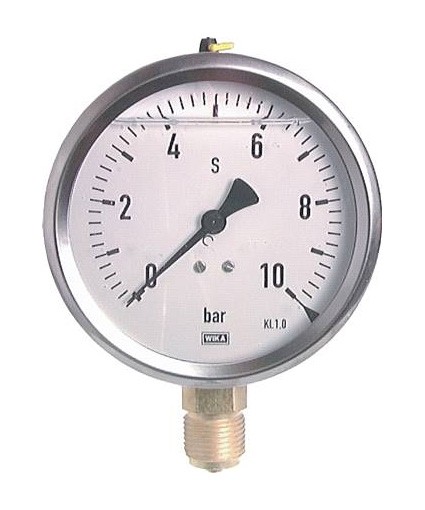 D11, Industrie-Manometer/Glyzerin, radial